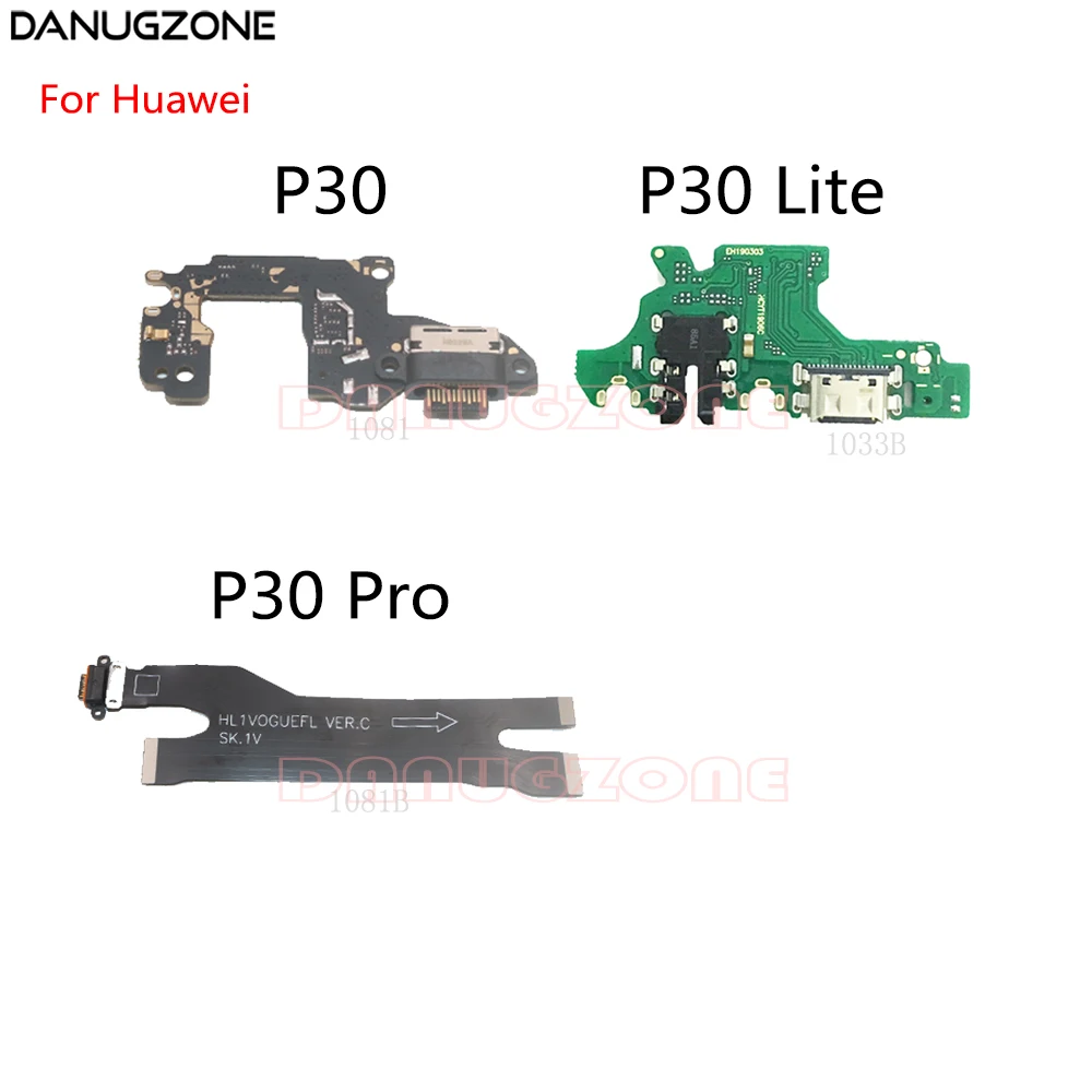 USB şarj Dock bağlantı noktası soket Jack fiş konnektör şarj kurulu Flex kablo Huawei P30 PRO / P30 Lite